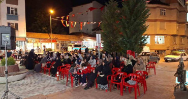 Hisarcık’ta 15 Temmuz demokrasi ve milli birlik günü programı düzenlendi