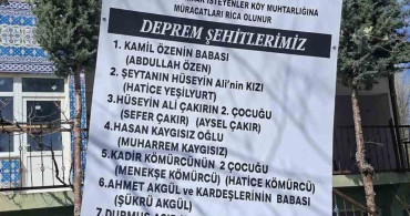 Hisarcık’ta 1970 Gediz Depremi Anısına Mevlit ve Hayır Yemeği Düzenlendi