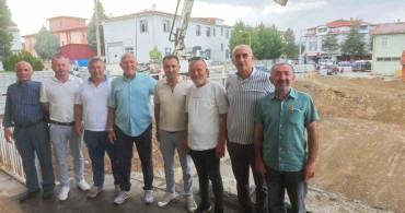 Hisarcık’ta halk ekmek fabrikası inşaatı başladı