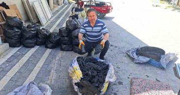 Hisarcık'ta Kurban Bayramı'nda Mangal Kömürü Satışları Artıyor