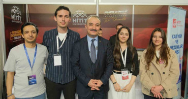 Hitit Üniversitesi OKAF Fuarında İlgi Odağı Oldu
