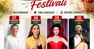 Honaz kiraz kültür ve sanat festivali 27-30 Haziran'da