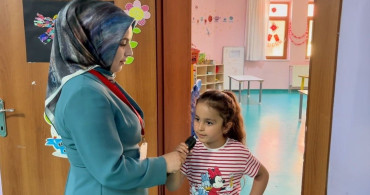 Hozat’ta miniklere sağlık eğitimi verildi