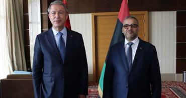 Hulusi Akar, El-Meşri ile Görüştü
