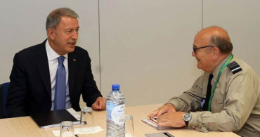 Hulusi Akar, NATO Askeri Komite Başkanı İle Görüştü