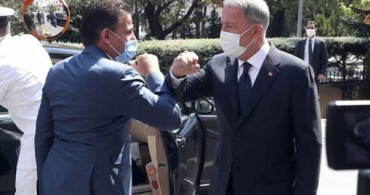 Hulusi Akar Libyalı Mevkidaşı ile Görüştü