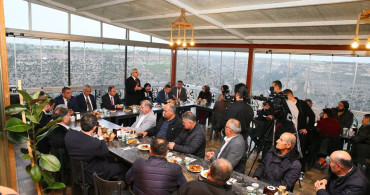 Hüseyin Yayman Uşak'ta STK Temsilcileriyle Buluştu