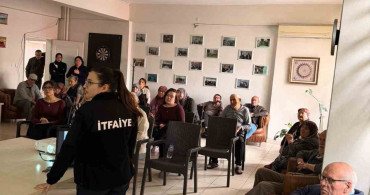 Huzurevinde Yangın Tatbikatı Gerçekleştirildi