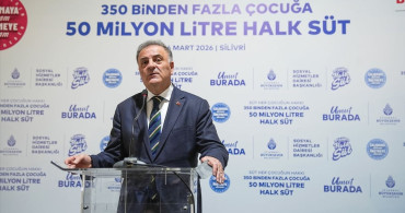 İBB 50 Milyon Litre Halk Süt Dağıtımını Tanıttı