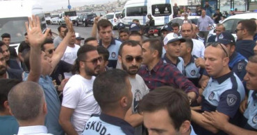 İBB ve Üsküdar Belediyesi otoparkı paylaşamadı! Zabıtalar arsında arbede yaşandı!