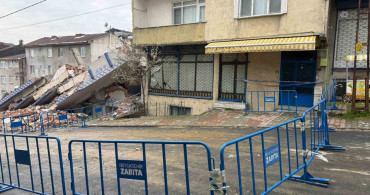 İBB'nin Tehlikeli Yıkım Çalışması Sonrası Binalar Zarar Gördü