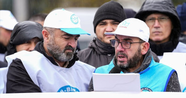 İBB'ye Yapılan Sosyal Denge Sözleşmesi Protestosu