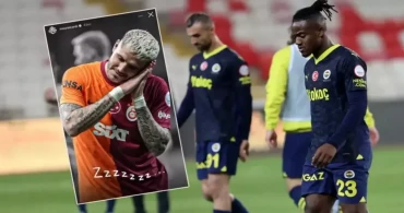 Icardi'den Fenerbahçe maçı sonrası olay paylaşım: Şampiyonluk yarışında tansiyon yükseliyor!