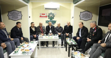 İçişleri Bakanı Çiftçi, Şehit Uzman Çavuş'un Ailesini Ziyaret Etti