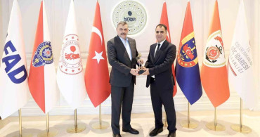İçişleri Bakanı Çiftçi, Türkiye Haber Kameramanları Derneği Heyetini Ağırladı