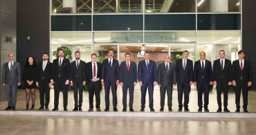 İçişleri Bakanı Mustafa Çiftçi KKTC'yi Ziyaret Etti