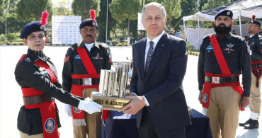 İçişleri Bakanı Yerlikaya, Pakistan Ulusal Polis Akademisi Mezuniyet Törenine Katıldı