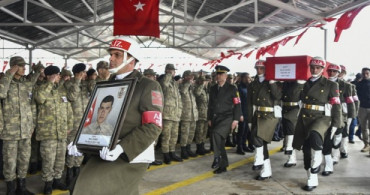 İdlib Şehidi Tankçı Sözleşmeli Er Mecit Demir Son Yolculuğuna Uğurlandı