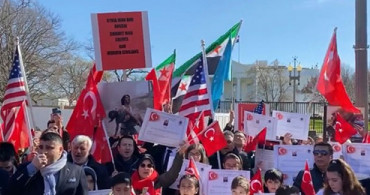 İdlib Şehitleri Beyaz Saray Önünde Anıldı