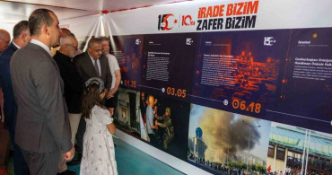 Iğdır’da 15 Temmuz anma çadırı ziyarete açıldı