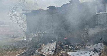 Iğdır'da Korkutan Yangın