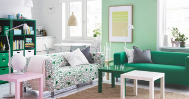 IKEA Oturma Odası Dekorasyonu