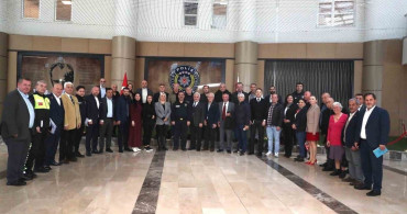 İlkadım Muhtarlarıyla Güvenlik Toplantısı