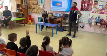 İlkokul Öğrencilerine Gıda İsrafı ve Sağlıklı Beslenme Eğitimi Verildi