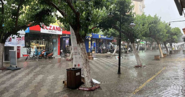 İncirliova'da Sağanak ve Fırtına Hayatı Olumsuz Etkiledi