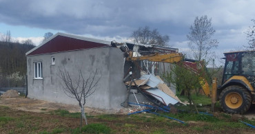 İnegöl Belediyesi Kaçak Yapılarla Mücadelede Kararlı Adımlar Atıyor