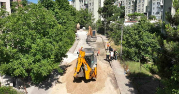 İnegöl'de altyapı yatırımları devam ediyor