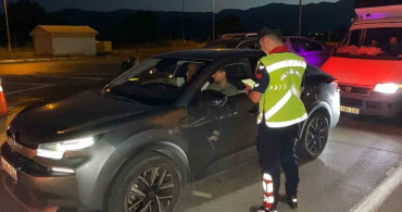 İnegöl'de asayiş uygulaması düzenlendi