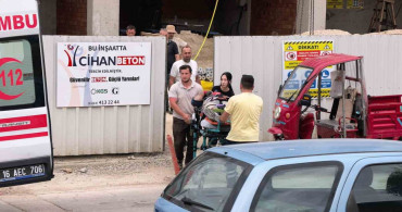 İnegöl’de inşaat kazası: yaralı işçi kule vinçle tahliye edildi