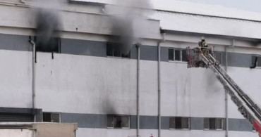 İnegöl'de Mobilya Fabrikasında Yangın Çıktı