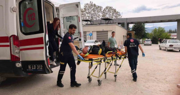 İnegöl'de Motosiklet Kazası: Bir Yaralı