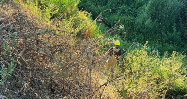 İnegöl'de motosiklet kazası: Genç kadın yaralandı