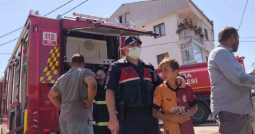 İnegöl'de yumurta deposunda çıkan yangın maddi hasara neden oldu