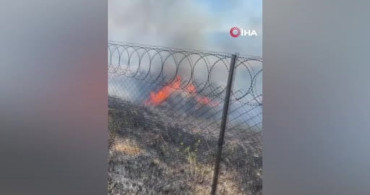 İnegöl'deki yangında 100 dönüm ekili alan zarar gördü