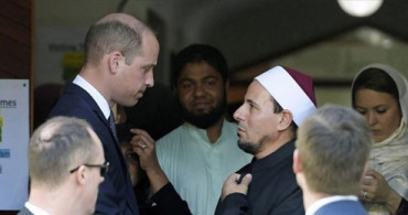 İngiliz Prens Yeni Zelanda'da Cami Ziyaret Etti