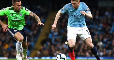 İngiltere Premier Lig 33. Hafta: Manchester City 2-0 Cardiff City (Maç Sonucu)