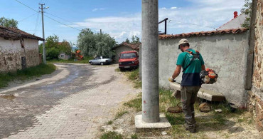 İnönü Belediyesi Çevre Düzenleme Çalışmalarını Sürdürüyor