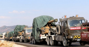 Irak Sınırına Fırtına Obüsü Ve Tank Sevkiyatı Yapıldı