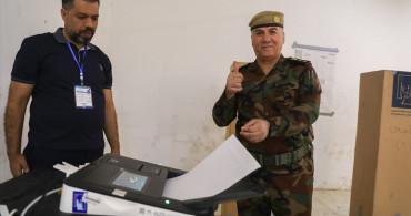 Irak'ta Güvenlik Güçleri Parlamento Seçimleri İçin Oy Kullanıyor