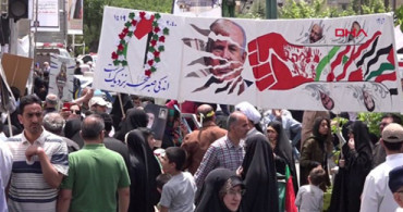  İralılar 'Yüzyılın Anlaşması' Projesini Protesto Etti