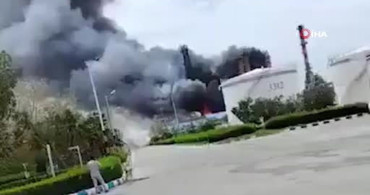 İran Lavan Petrol Rafinerisi Saldırıya Uğradı