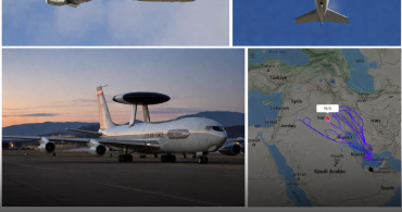 İran Saldırısı Sonrası ABD’ye Ait E-3 Sentry Uçağına İlişkin Görüntüler Sosyal Medyada