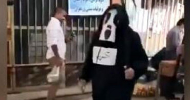 İran'da Coronavirüs İçin Farkındalık! Azrail Kostümü Giydiler