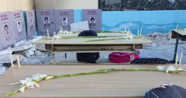 İran'da Minab Kentindeki Saldırıda Hayatını Kaybeden Öğrenciler İçin Anma Töreni