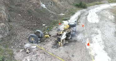 İş Makinesi Uçurumdan Yuvarlandı: Operatör Hayati Tehlike Altında
