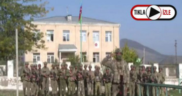 İşgal Altından Kurtarılan Zengilan Kentine Azerbaycan Bayrağı Dikildi